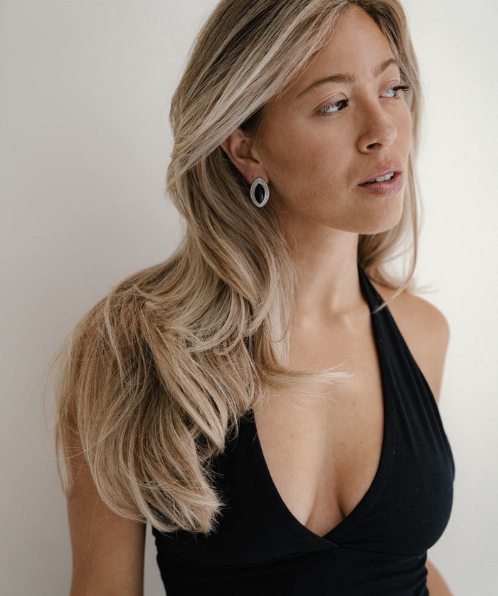 ROVI EARRINGS SILVER