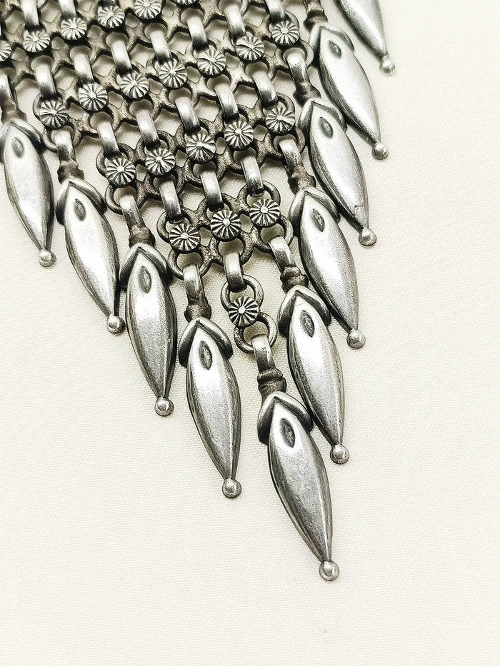 Rupini Plain Oxidized Key Ring