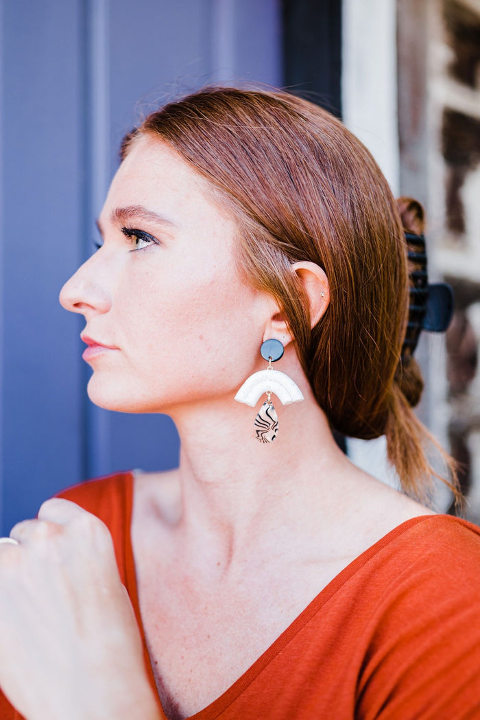Ruth Clay Earrings