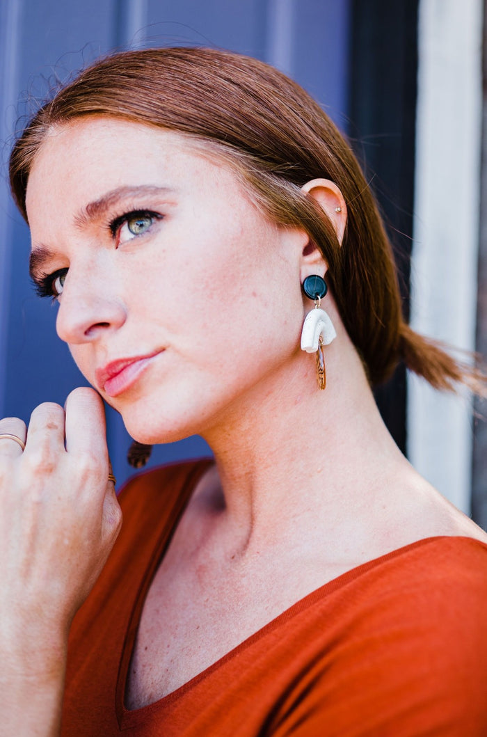 Ruth Clay Earrings