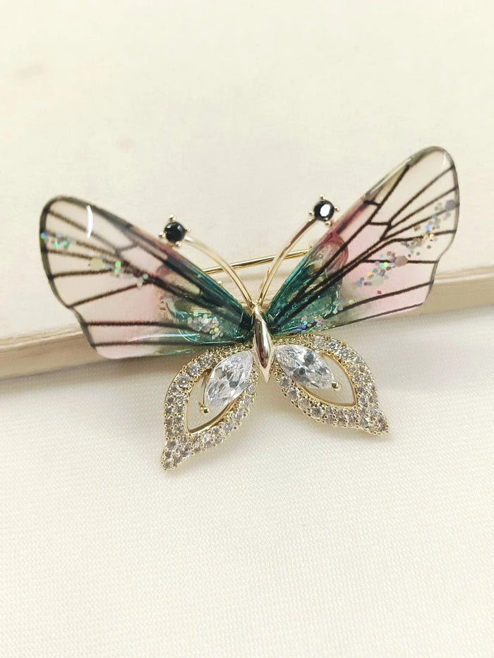 Saiyami P&G Butterfly Brooch