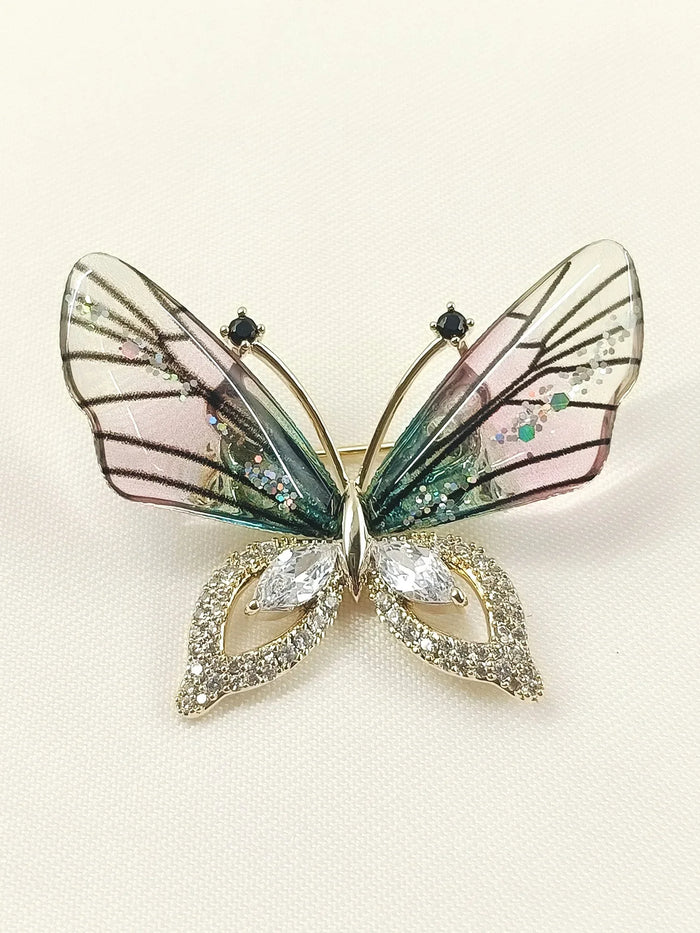 Saiyami P&G Butterfly Brooch