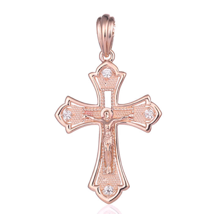 Sanctus Diamond Crucifix