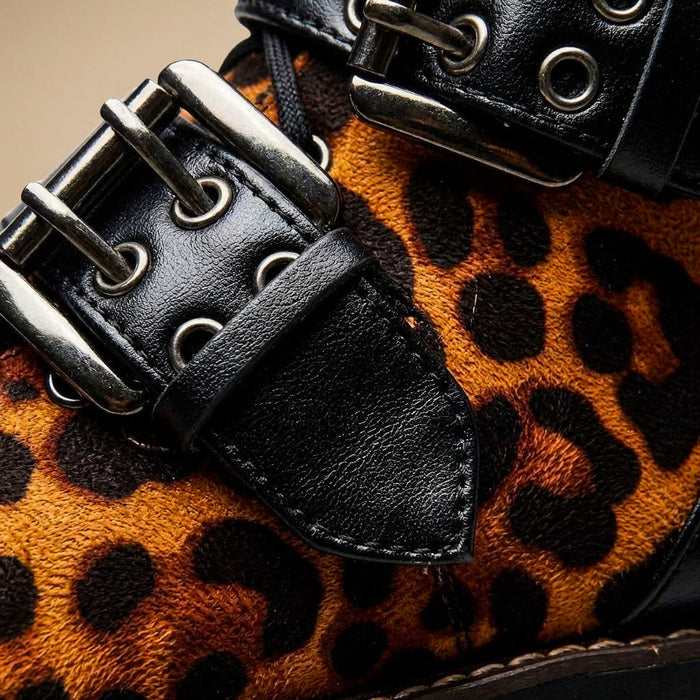 Savannah Buckle Ankle Boots  - By Qivii