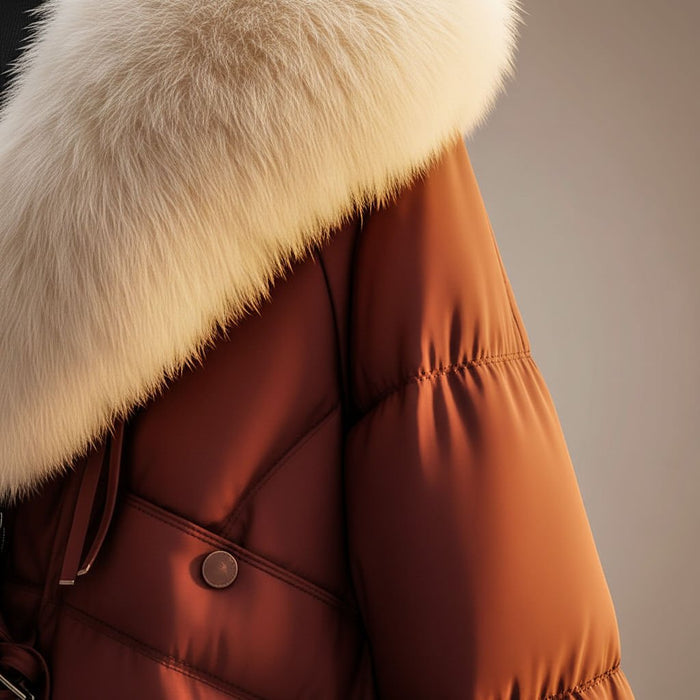 Scarlett Prestige Fur Short Coat  - By Qivii