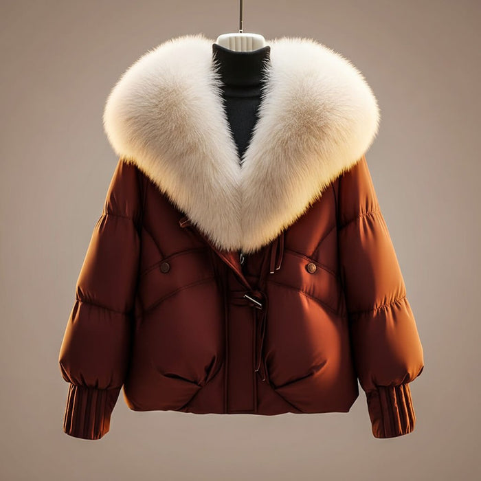 Scarlett Prestige Fur Short Coat  - By Qivii
