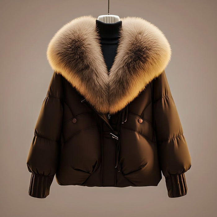 Scarlett Prestige Fur Short Coat  - By Qivii