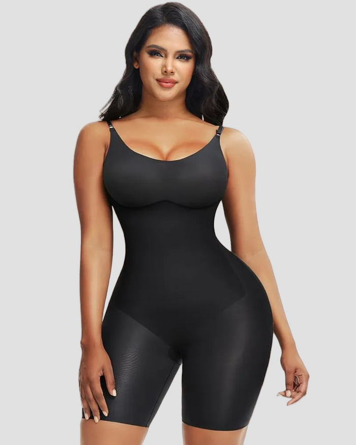 Seamless Breathable Butt Lifter Shapewear Bodysuit  - By Qivii