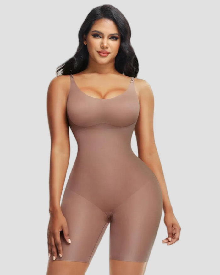 Seamless Breathable Butt Lifter Shapewear Bodysuit  - By Qivii