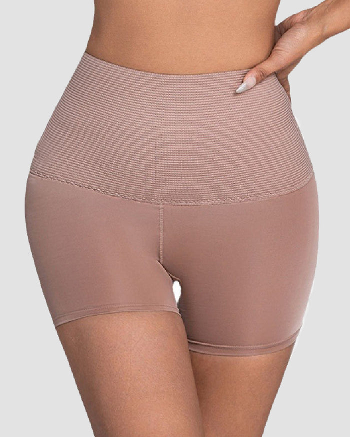 Seamless High Waist Cincher Butt Lifter Slim Tummy Control Shapewear Shorts  - By Qivii