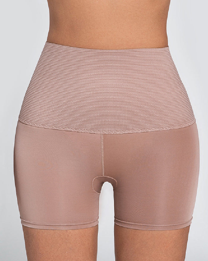 Seamless High Waist Cincher Butt Lifter Slim Tummy Control Shapewear Shorts  - By Qivii
