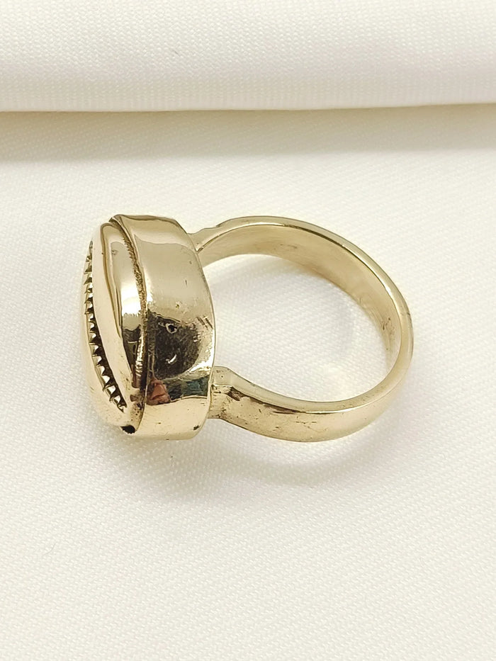 Seema Golden Western Finger Ring