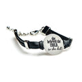 She Believed Leather + Pendant Bracelet - Final Sale
