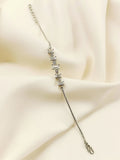 Sidhira White 92.5 Silver American Diamond Bracelet