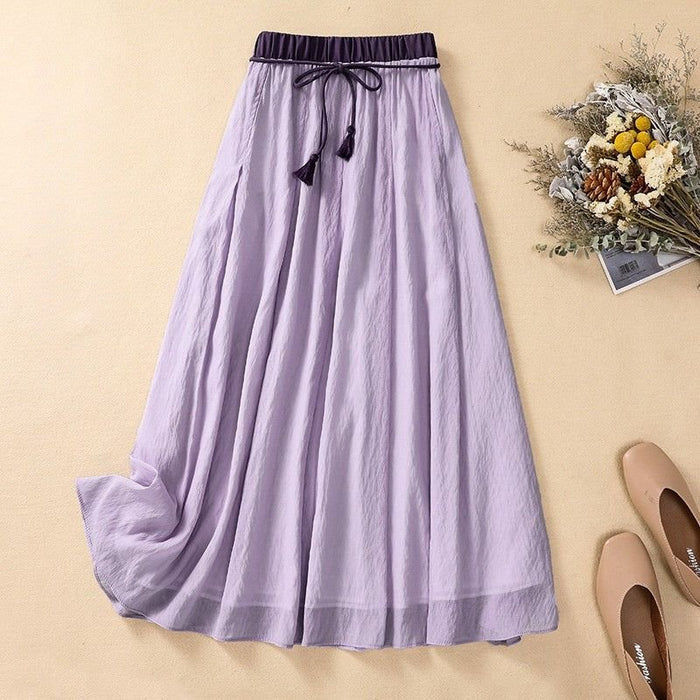 Siena Long Summer Skirt  - By Qivii