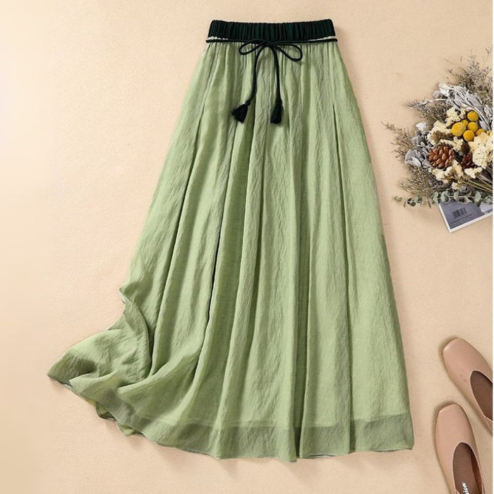 Siena Long Summer Skirt  - By Qivii