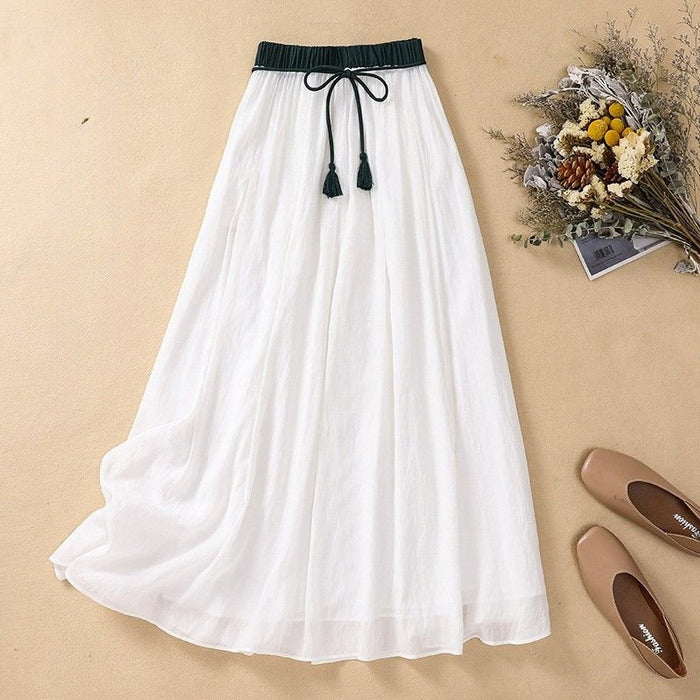 Siena Long Summer Skirt  - By Qivii