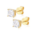 Sienna Cushion Diamond Studs