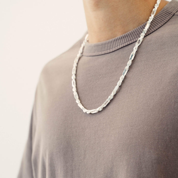 Silver Milano Rope Chains