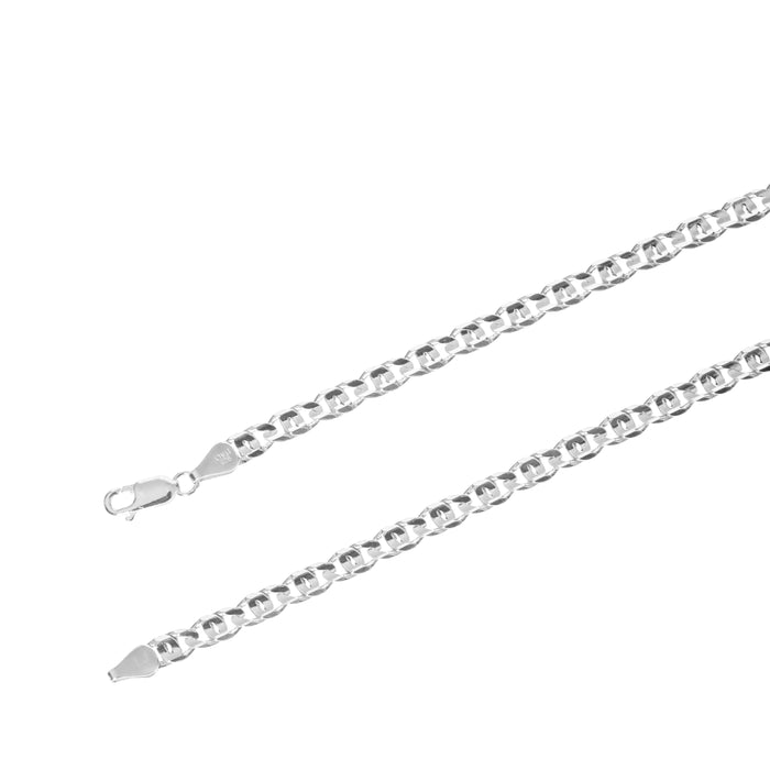 Silver Tiger Eye Chain