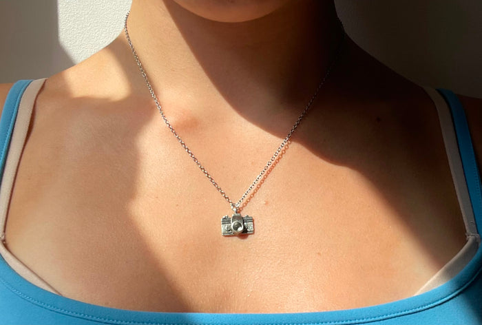 silver travel bracelet and necklace set✈️💞