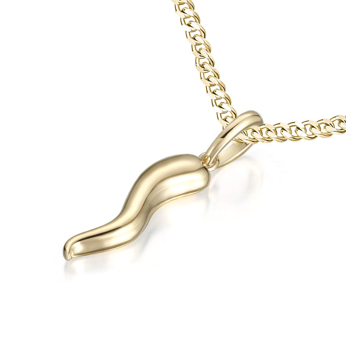 Small Italian Horn Pendant