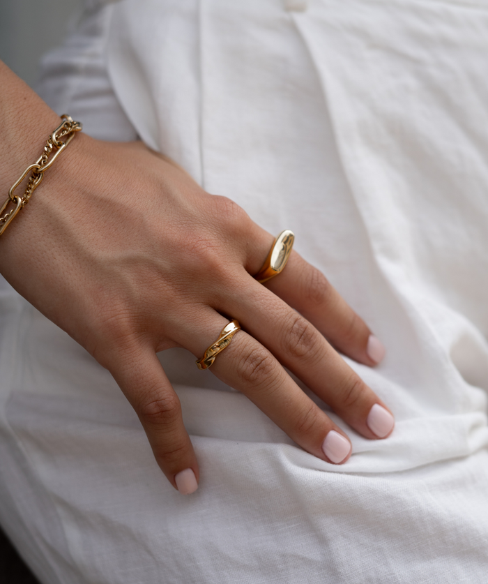 SMOOTH GAIA RING