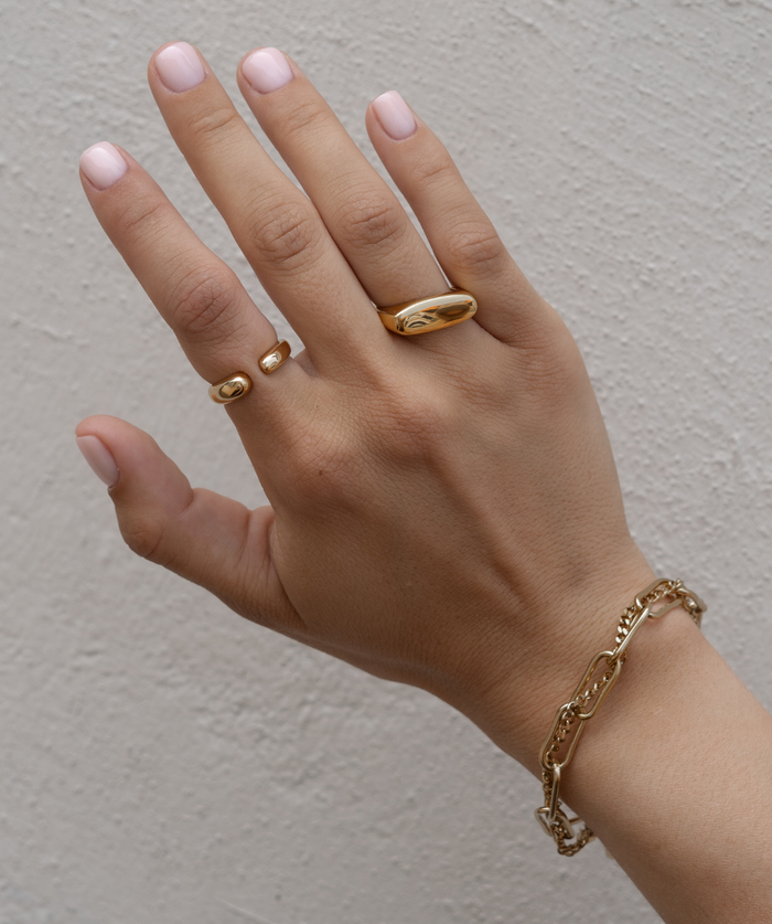 SMOOTH GAIA RING