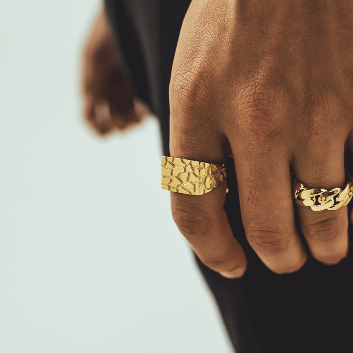 Solid Nugget Ring 1