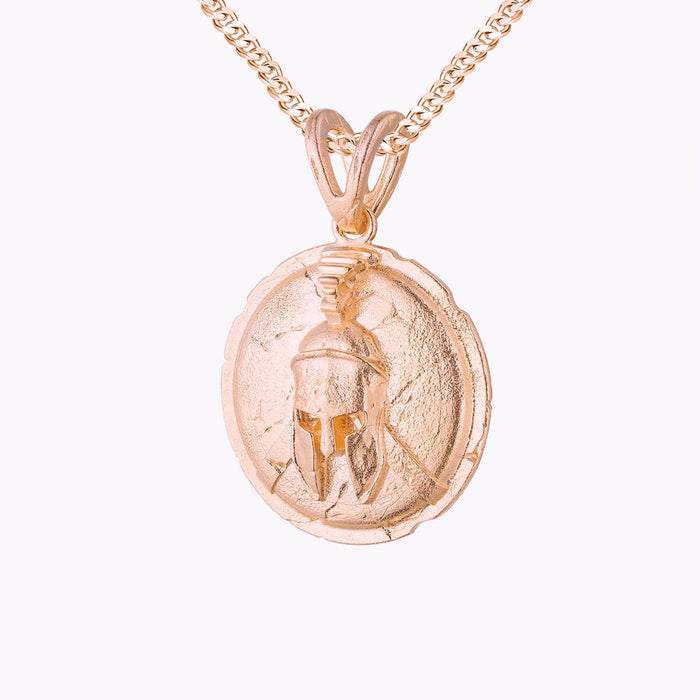 Spartan head pendent-pendant charm-lirysjewelry