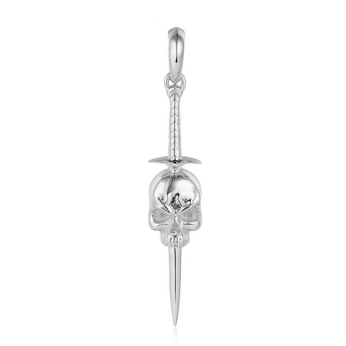 Spectral Skull Blade Pendant