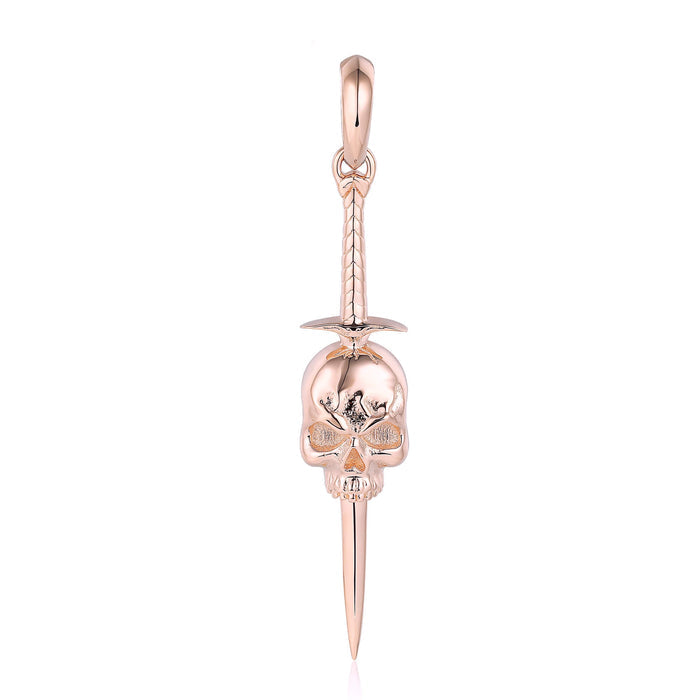Spectral Skull Blade Pendant
