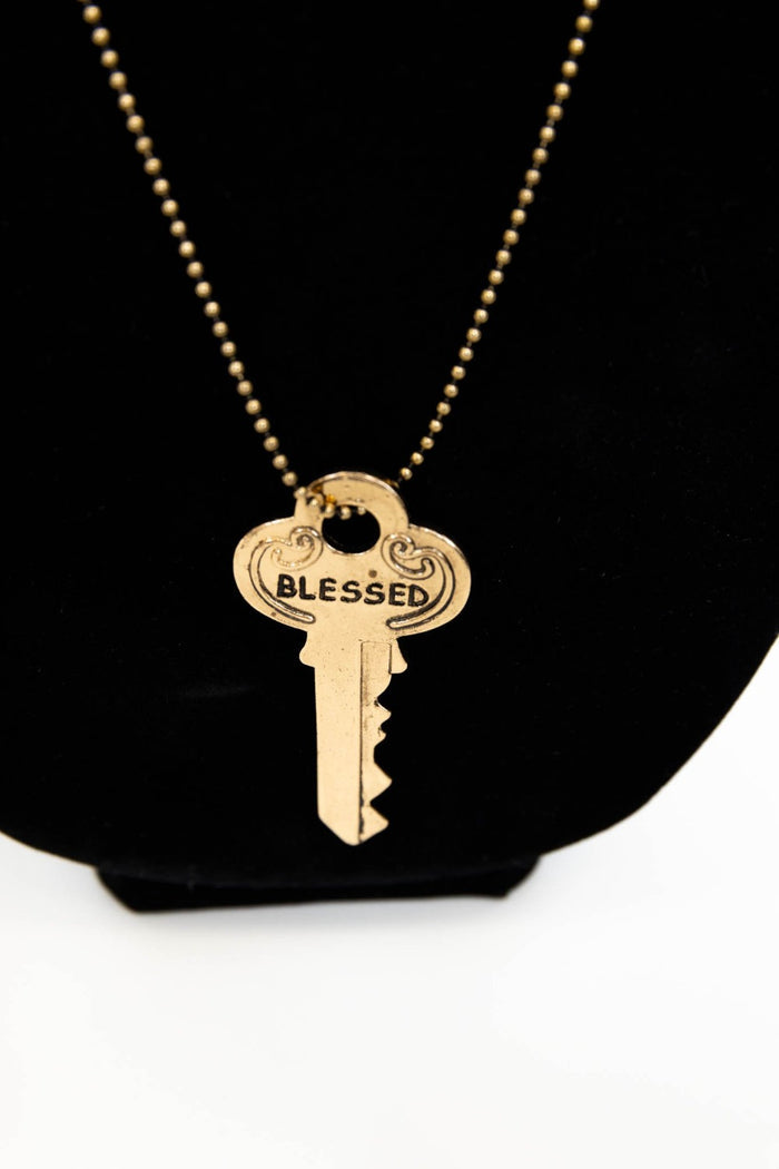 Stacey Key Necklace - Final Sale