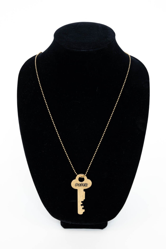 Stacey Key Necklace - Final Sale