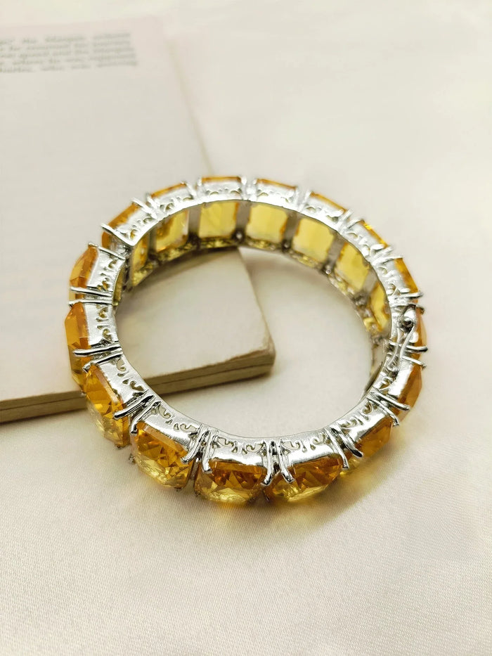 Stafen Yellow Swarovski Stone Bracelet