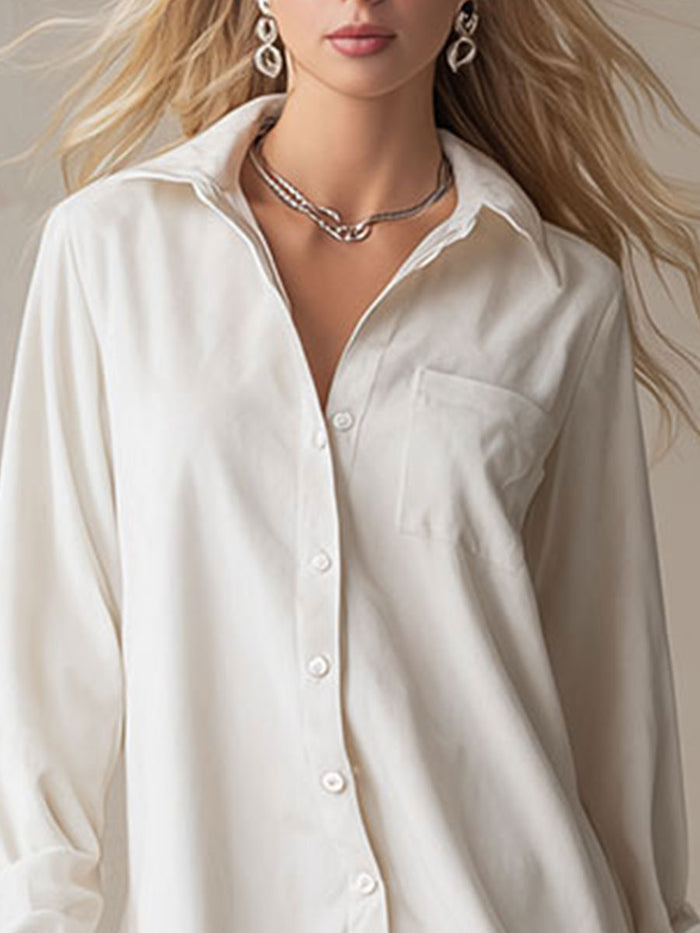 Stylish And Elegant Off-white Ruffled Tencel Denim Midi Dress  - By Qivii