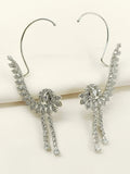 Suhasini White American Diamond Earrings