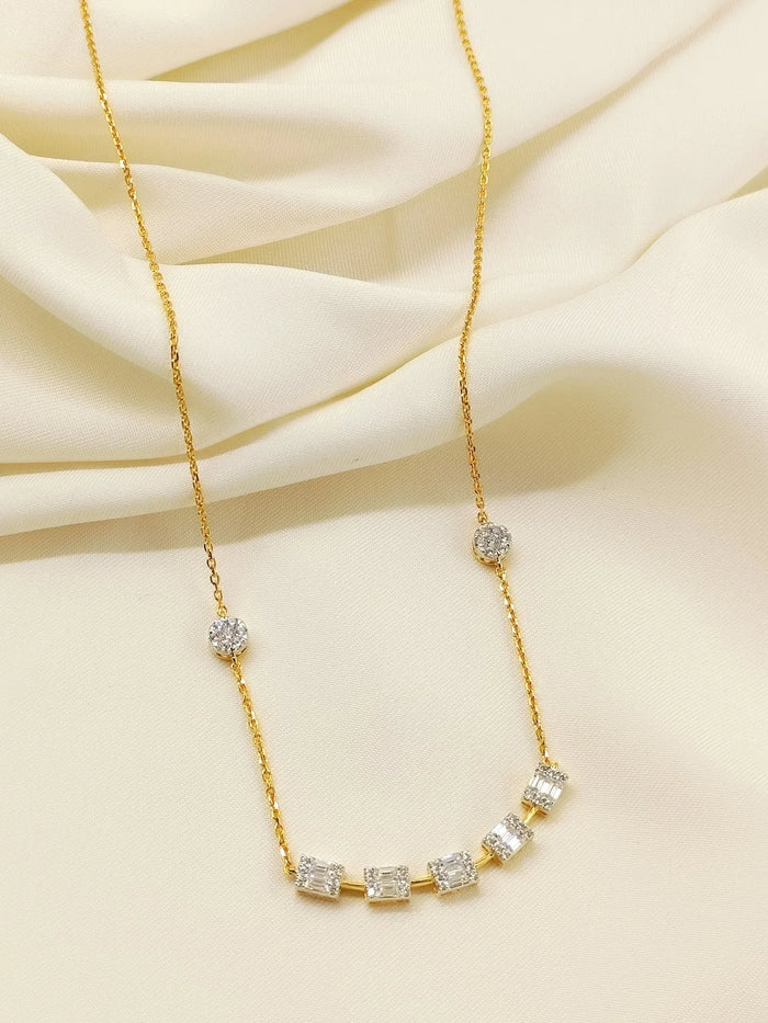 Sumitra 92.5 Silver Swarovski Stone Pendal