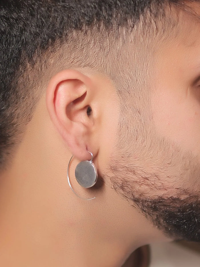 Suri Silver Western Earrings
