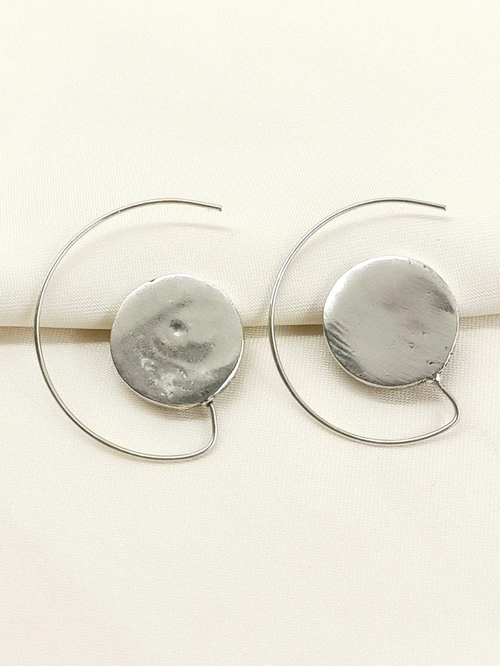 Suri Silver Western Earrings