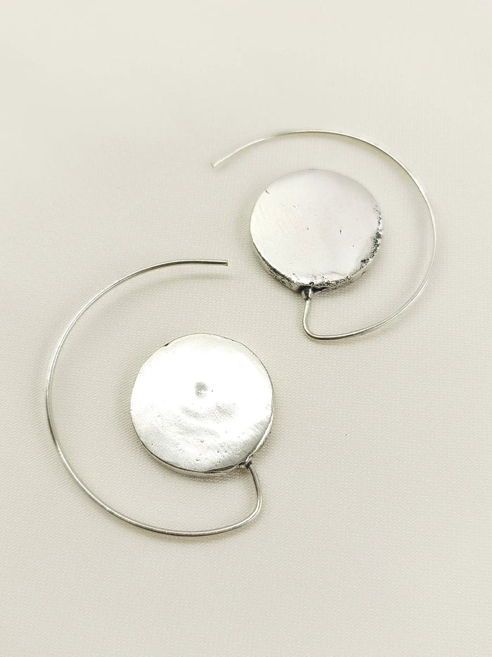 Suri Silver Western Earrings