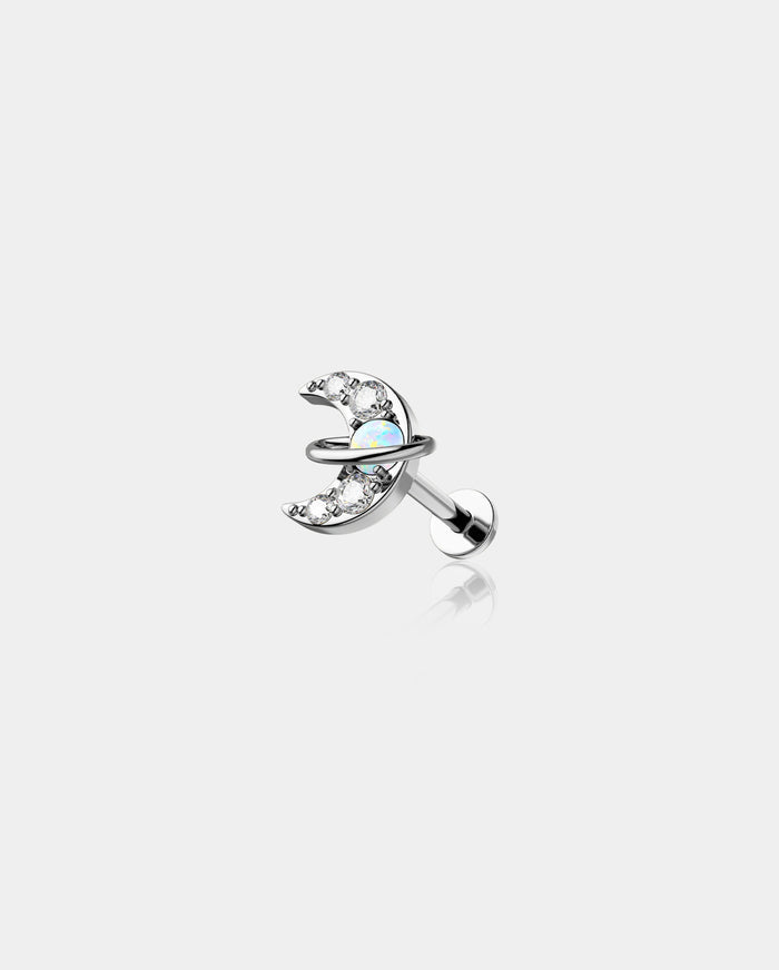 opal helix stud