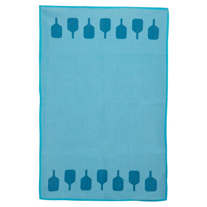 Teal Pickleball Paddles Towel