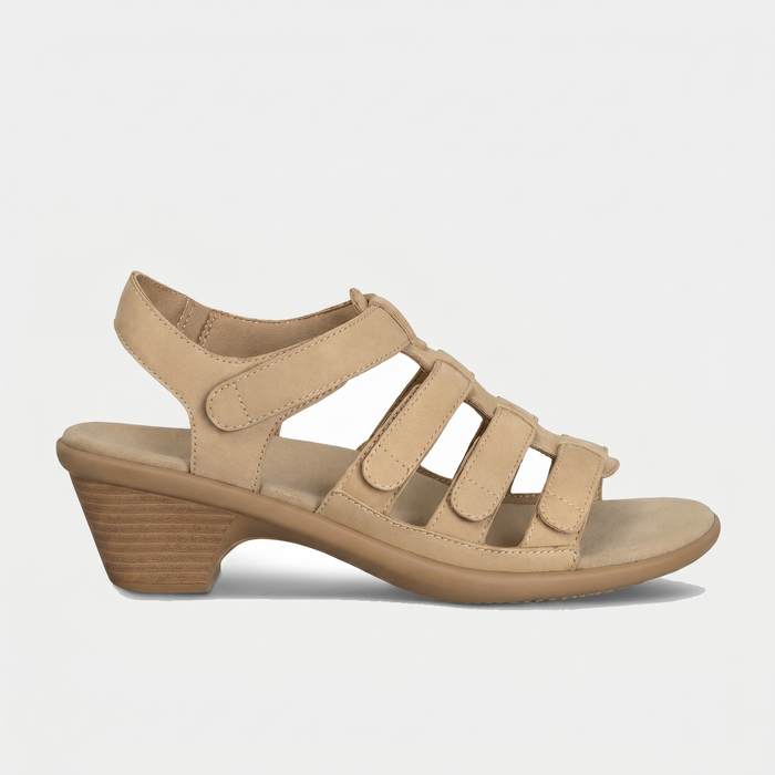 Tessa – Zeitlose Raffinesse in zartem Taupe  - By Qivii