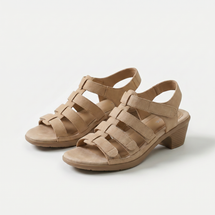 Tessa – Zeitlose Raffinesse in zartem Taupe  - By Qivii