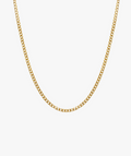 THIN CURB CHAIN NECKLACE
