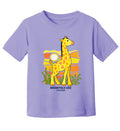 Toddler Giraffe T-Shirt in Lavender
