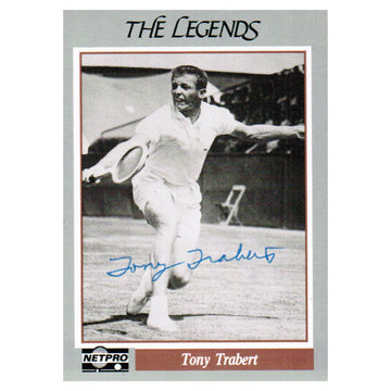 Tony Trabert Signed Legends Card