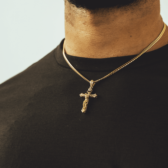 Tree Bark Crucifix | Vine Wrapping