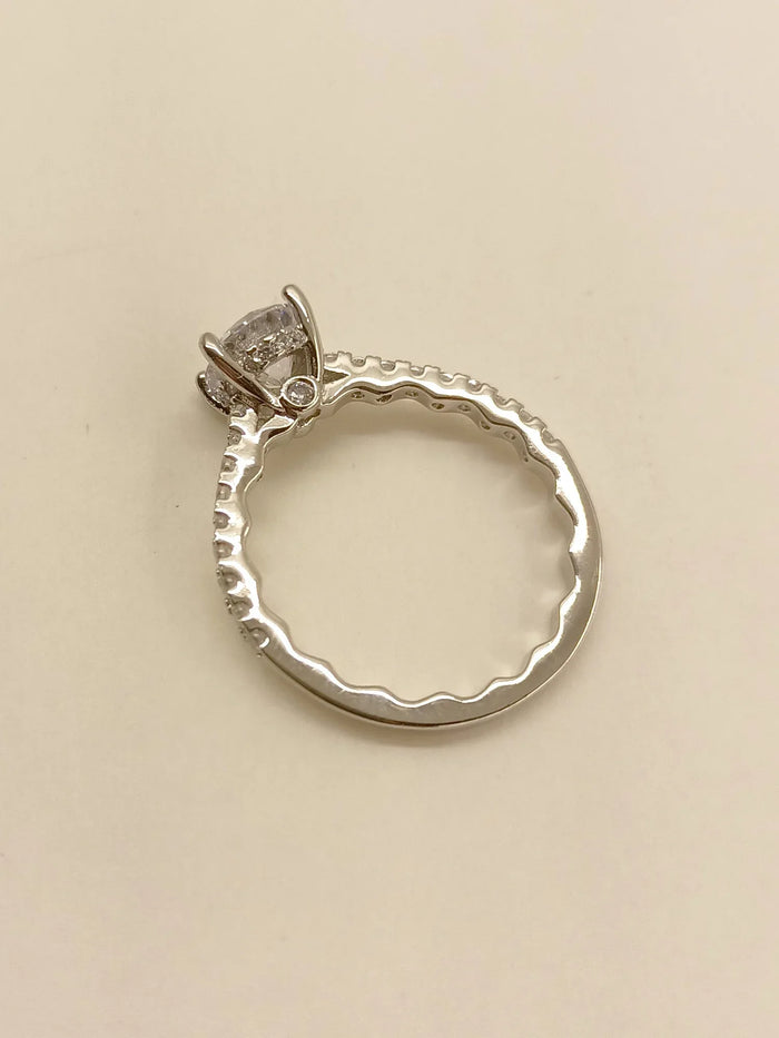 Triveni American Diamond Finger Ring